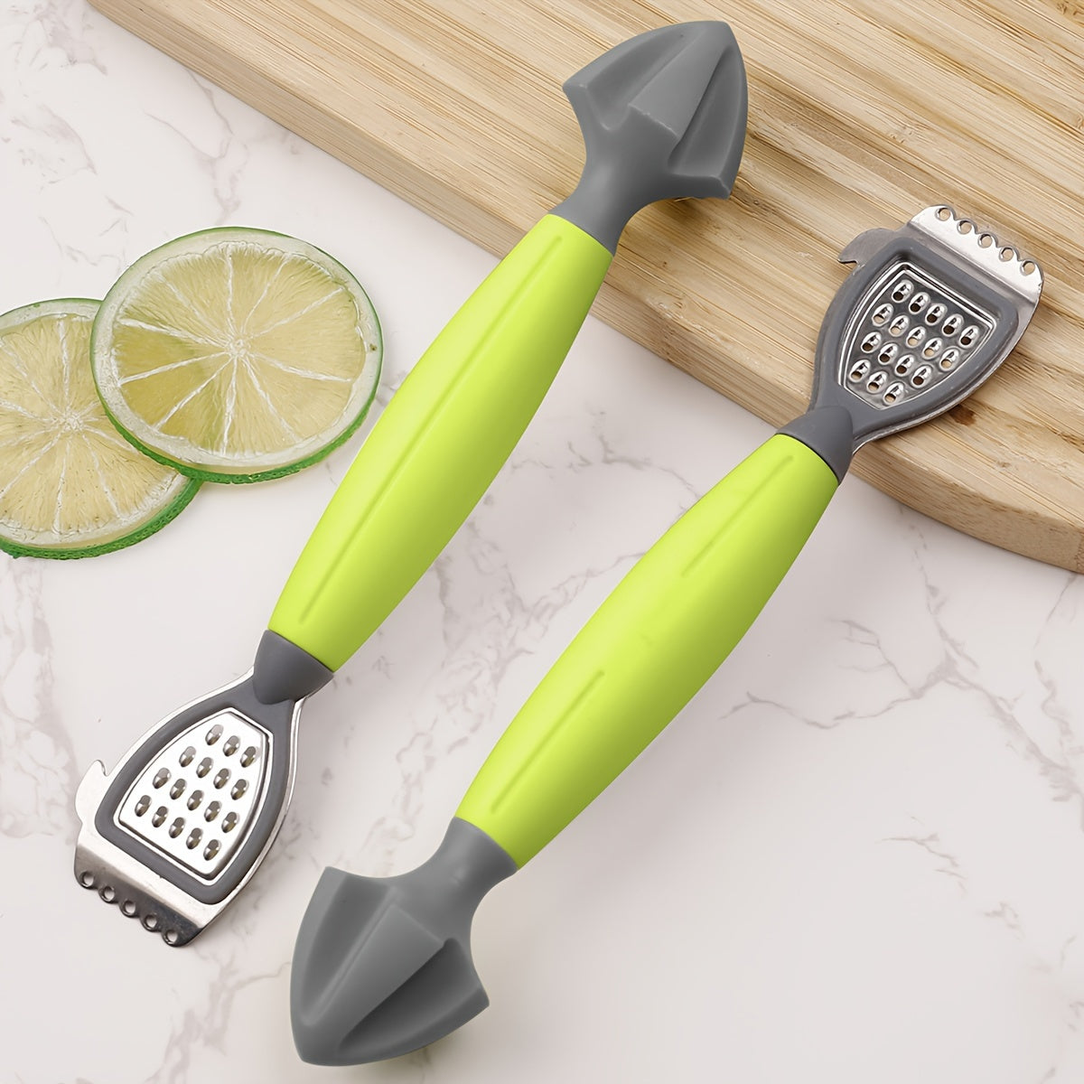 1pc Soft Handle Lemon Peeler, Zester, Fruit Reamer, Cheese Grater, Citrus Squeezer, Kitchen Tool, Accessory, Bar Supply