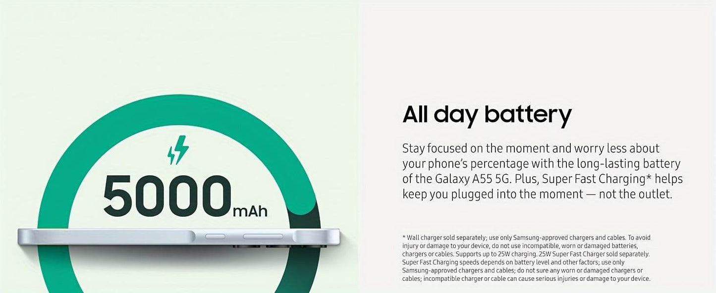Samsung Galaxy A55 5G Smartphone - findify 2025