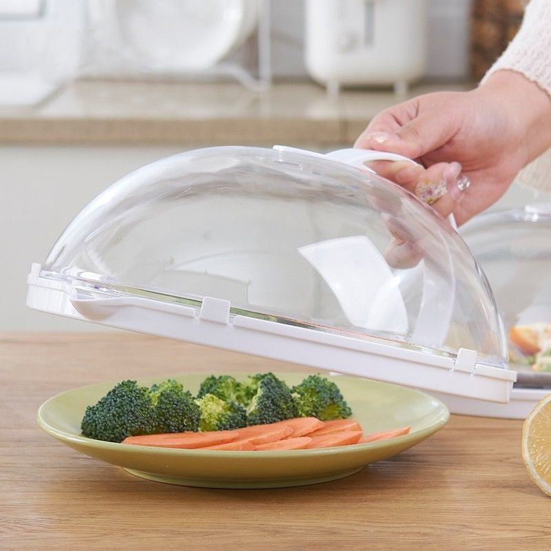 1pc Food Cover, Microwave Oven Heating Cover, Screen Protector For Food For Hot Dishes, Oil Proof Splash Proof Cover, Fresh-keeping Cover, Kitchen Supplies