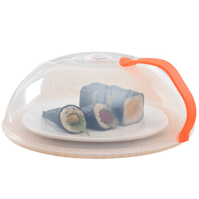 2pcs Safety Product Microwave Splash Covers, Transparent Microwave Oven Food Covers, Anti Sputtering Anti-oil Covers, Reusable Airtight Food Covers, Kitchen Heat Resistant Lids