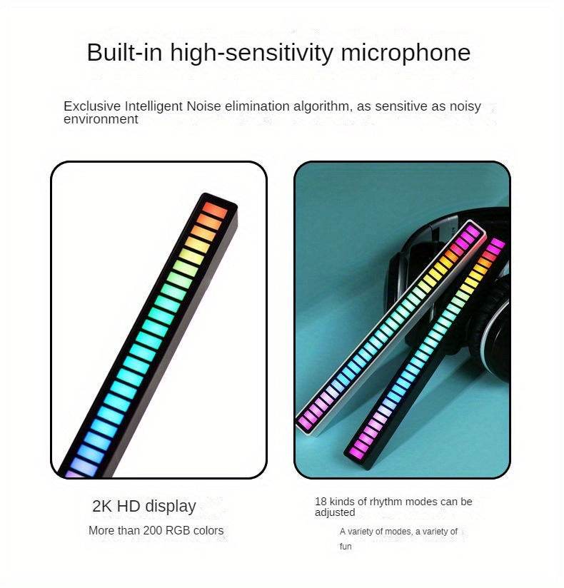 RGB Music-Activated USB Light - findify 2025