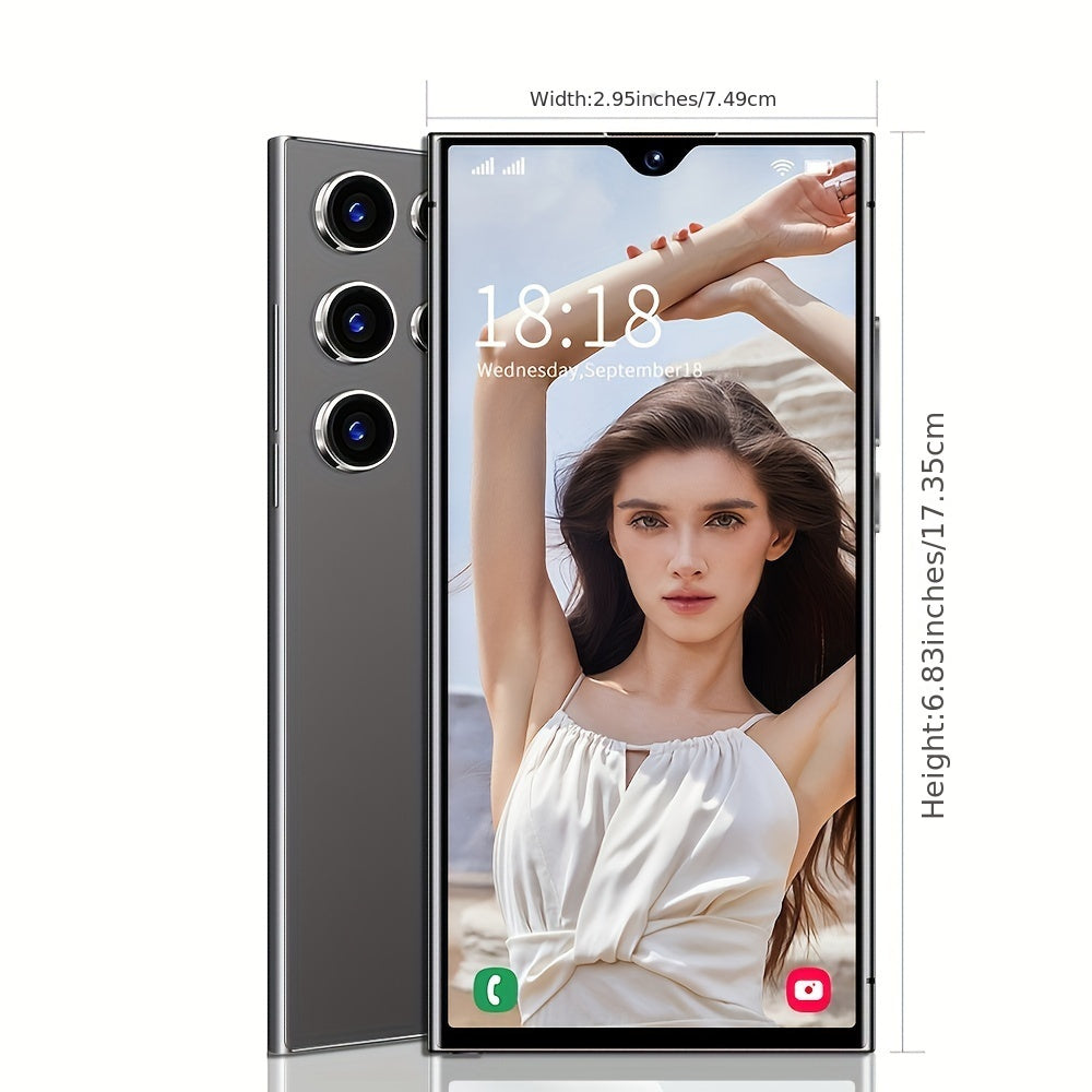 Unlocked Cell Phones G24 Ultra Smart Phone Android 13 Phones 8GB+256GB 6.8" Display 6500 MAh Build-in Pen