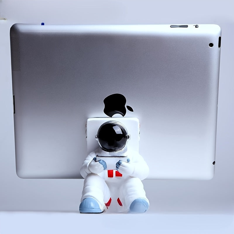 Creative Astronaut Desk Phone Holder - Universal Cell Phone and Tablet Stand, Perfect For iPhone, For iPad, and For SamSung Phones