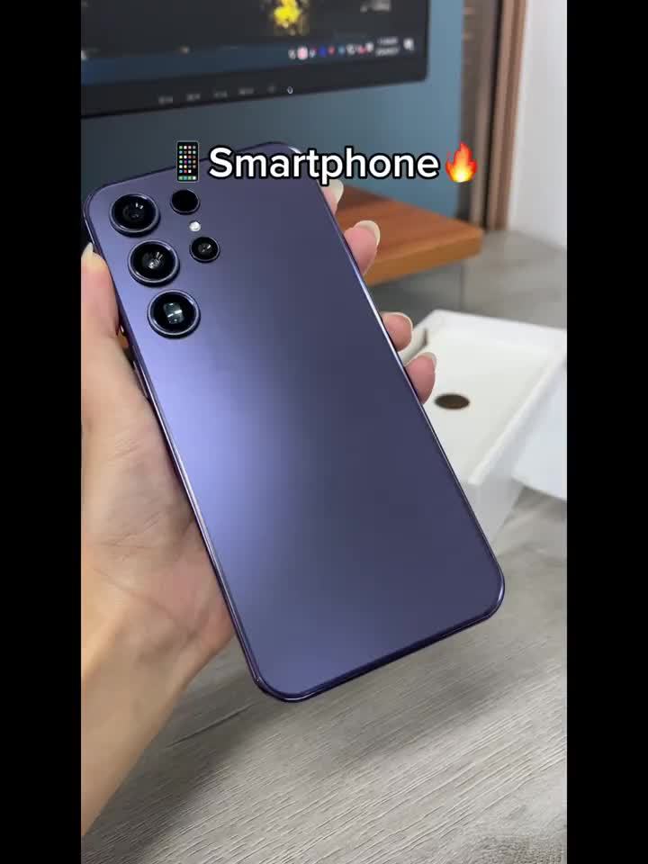 Touchscreen Smartphone - 8+256GB Dual SIM Dual Standby Cell Phones With Face Recognition, HD Camera, Long-Lasting 6800mAh Battery, Stylus, Headphones, Type-C Charging Cable, Case, And Screen Protector - Perfect Holiday Birthd