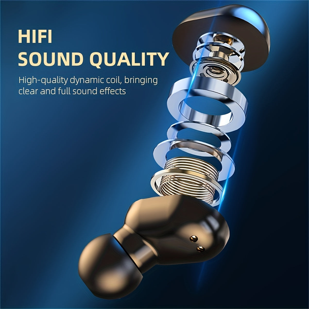 SENBENBAO MINI Wireless Earbuds: TWS True Wireless Connectivity, LED Digital Display, Hi-Fi Stereo Sound, In-Ear Design, Suitable for Gaming, Business, Outdoor, and Video Use, No Delay, Li-Polymer Battery, Compatible with Pho