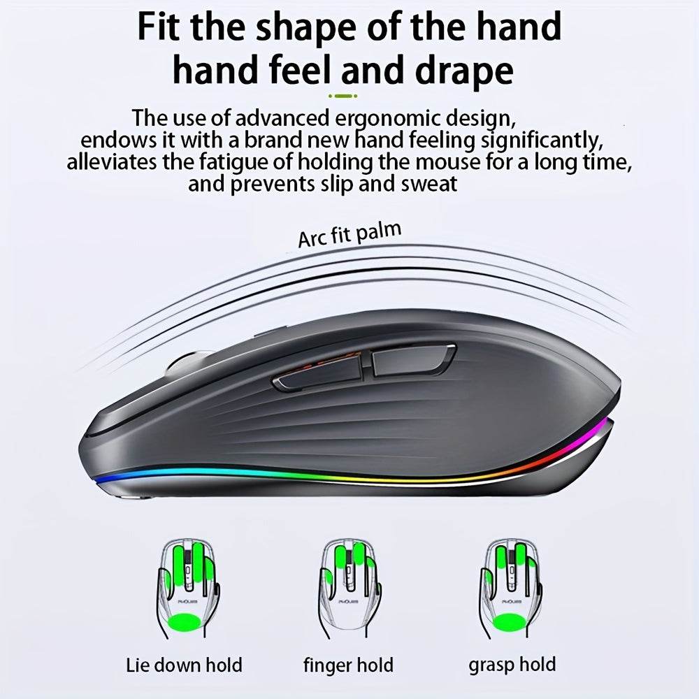 Rechargeable Wireless Mouse With Dual Modes - findify 2025