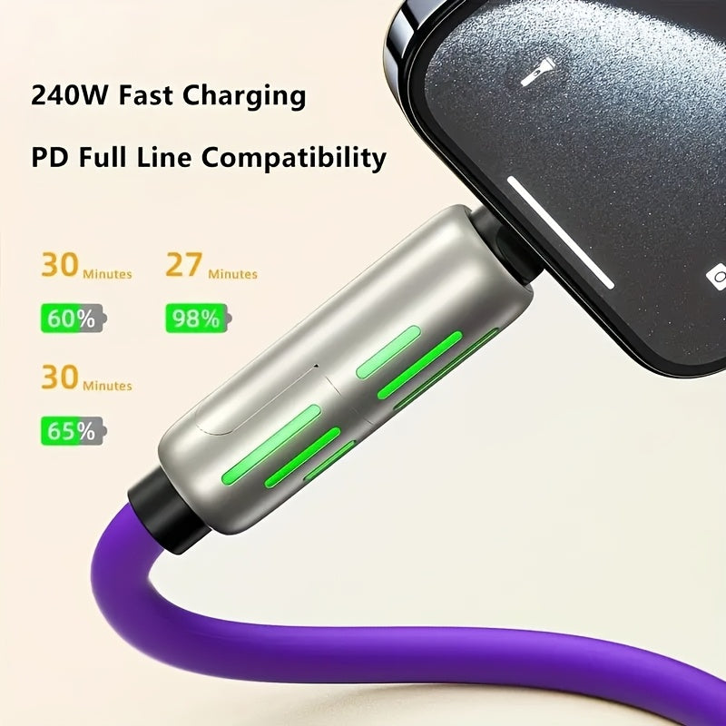 4-In-1 Multi USB Charging, High-Speed USB-C Fast Charging Cable for Android Phones from Samsung, Redmi, Oneplus And Xiaomi