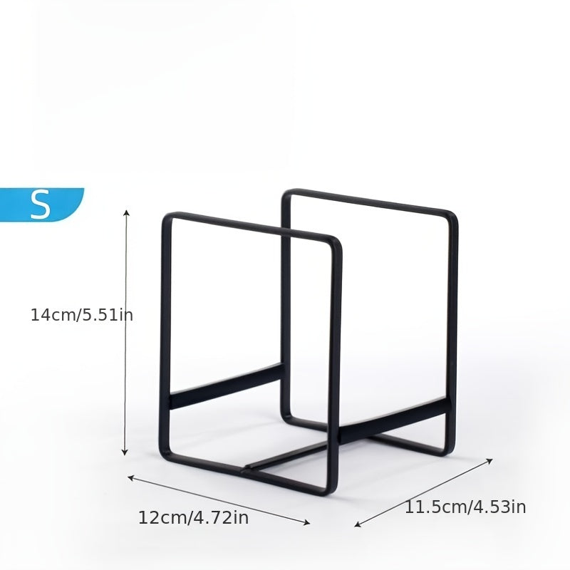 3pcs Metal Plate Holder Organizer, Vertical Plate Rack, Dish Organizer For Cabinet, Drying Rack For Kitchen Cupboard, Kitchen Acessories