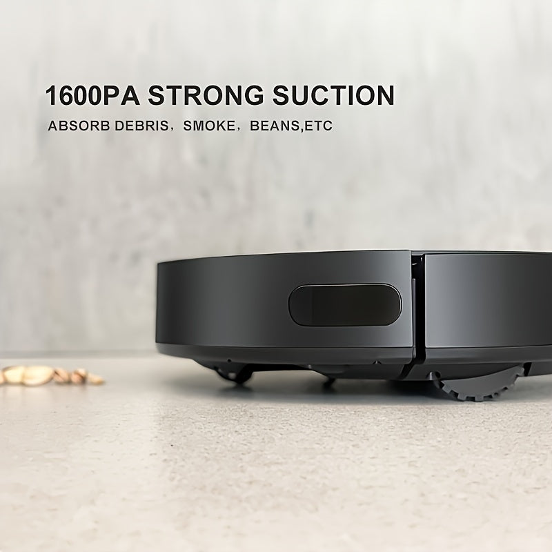 2-in-1 Robot Vacuum Cleaner Self-Charging Robotic Vacuums For Pet Hair Hard Floors Low Pile Carpets (US)