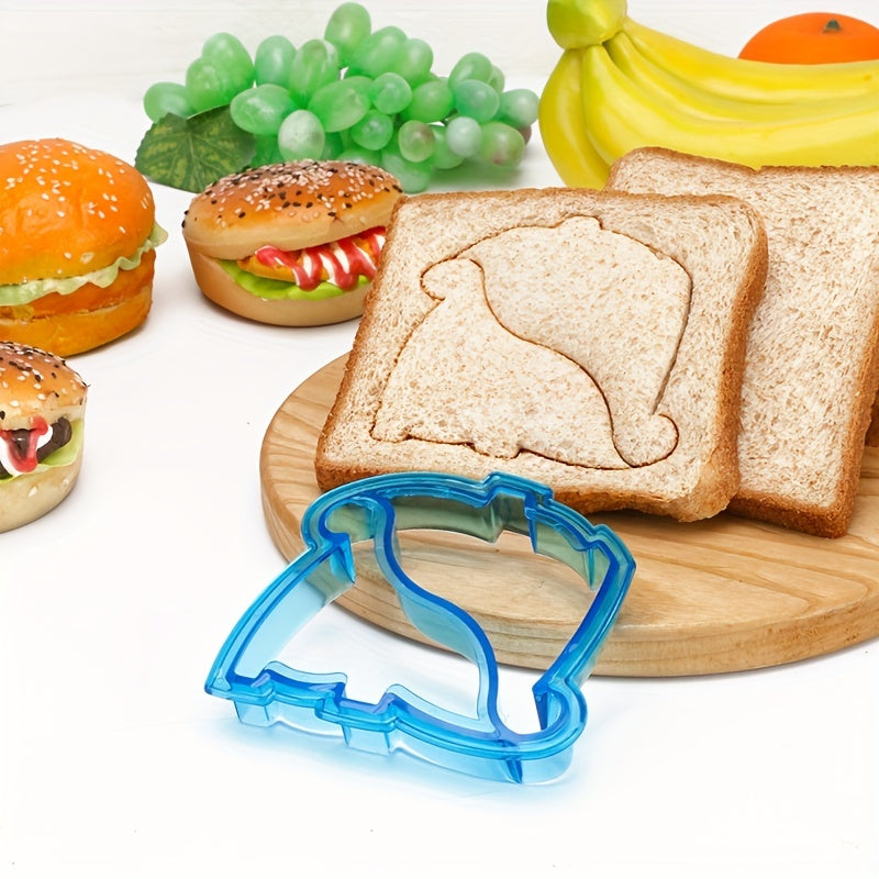 Dinosaur Shape Modeling Bread Slicing Tool - Home users, Students, Office workers, Kitchen enthusiasts - Manual, Use Without Electricity - Suitable for Kitchen, Classroom, Halloween