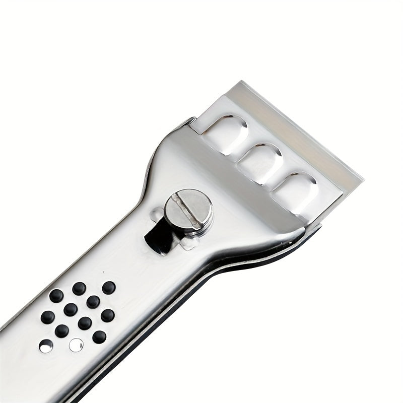 6pcs/set, Cleaning Scraper, Multipurpose Scraper With Blade, Paint Scraper, Oil Dirt Cleaner, Kitchen Cleaner For Ceramic Induction Cooktops, Cleaning Tool, Cleaning Supplies, Ready For School, Apartment Essentials
