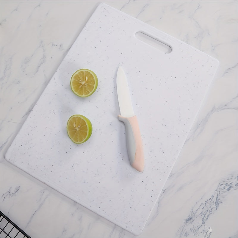 1/2/3pcs Home Cutting Board, Marble Pattern Chopping Board, Kitchen Tool, Kitchen Accessory, Perfect for Household Use, Christmas Gift for Parents, Halloween Gift, Housewarming Present