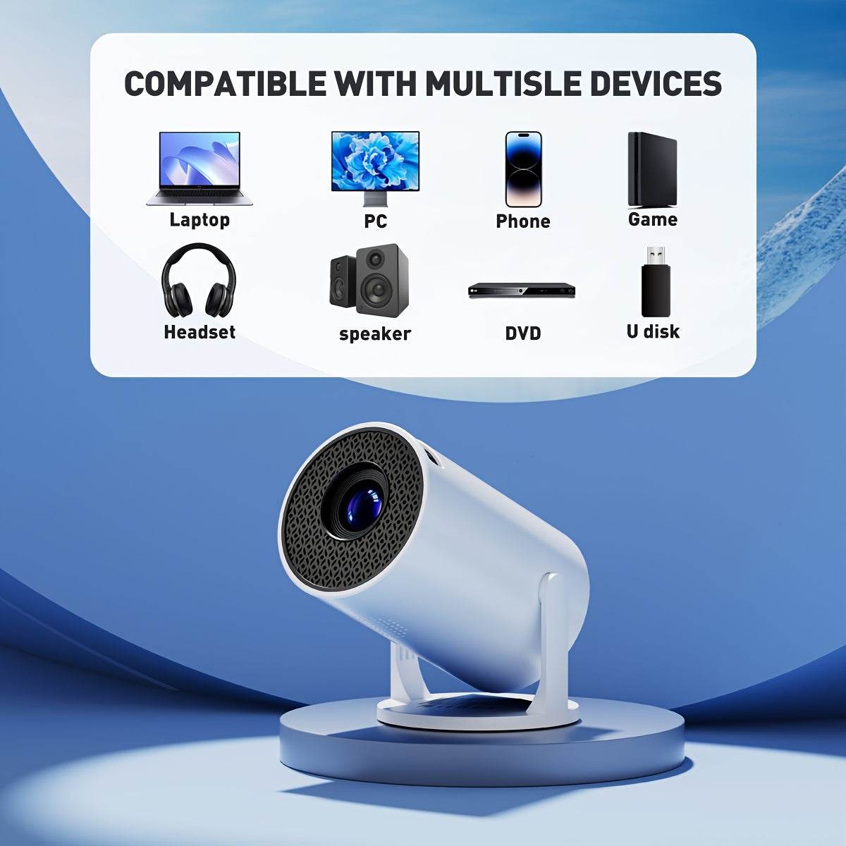 Portable Mini Projector 1080P Support - findify 2025