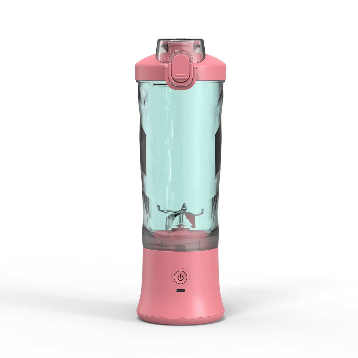 1pc, Portable Electric Juicer Cup Personal Blender-for Shakes & Smoothies Multi-Functional Personal Blender With Ice Crushing Ability, 20.29oz Capacity, USB Rechargeable, Kitchen Accessories Juicer Accessories Back To School