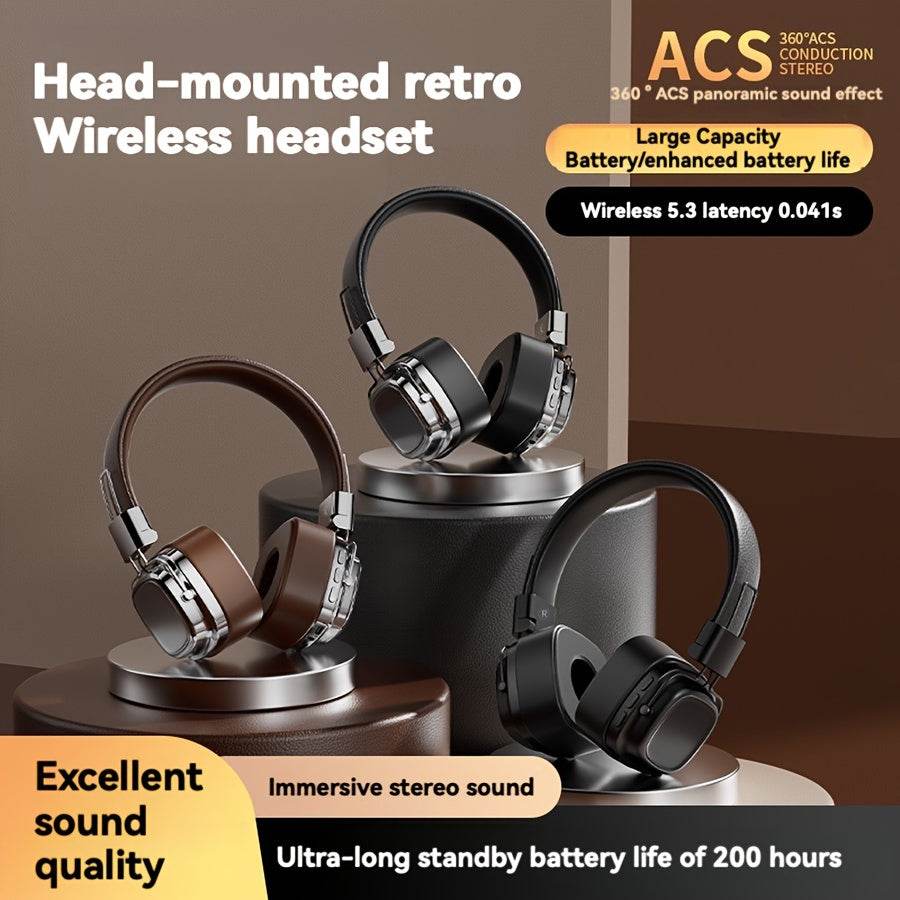 Retro-Inspired Wireless Headphones - findify 2025