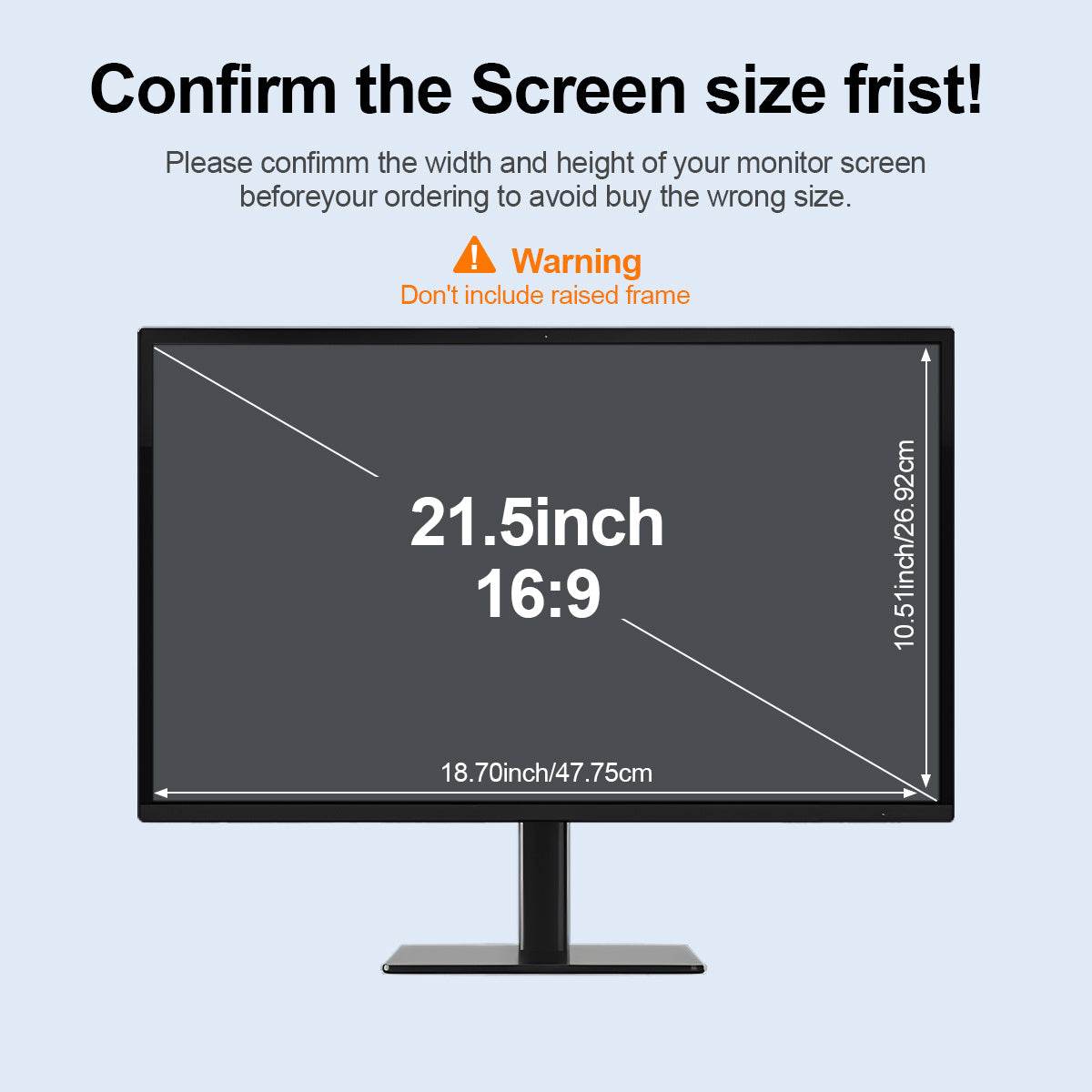 21.5-inch Anti-Glare Privacy Computer Monitor - findify 2025