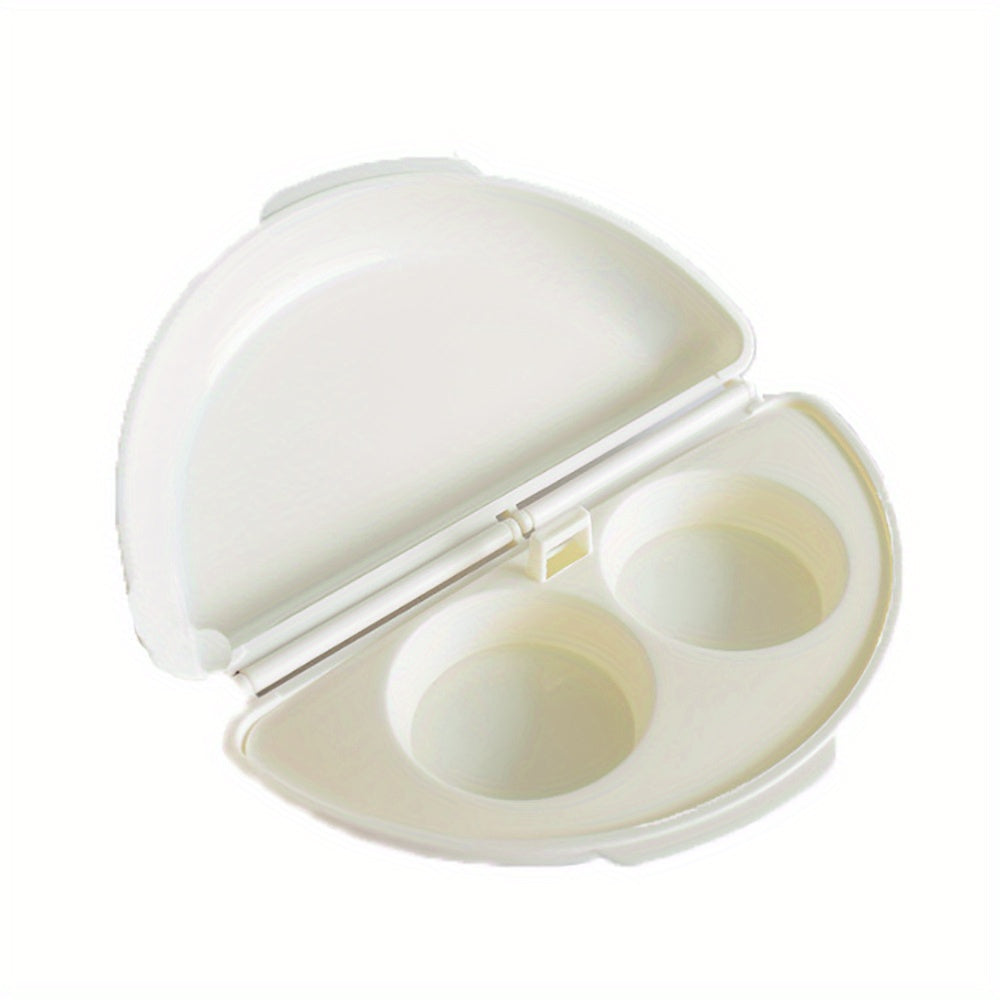 1pc Microwave Omelette Egg Maker Tray Non-toxic Eggs Steamer Box Silicone Egg Cooker Egg Poacher Kitchen Cooking Tools