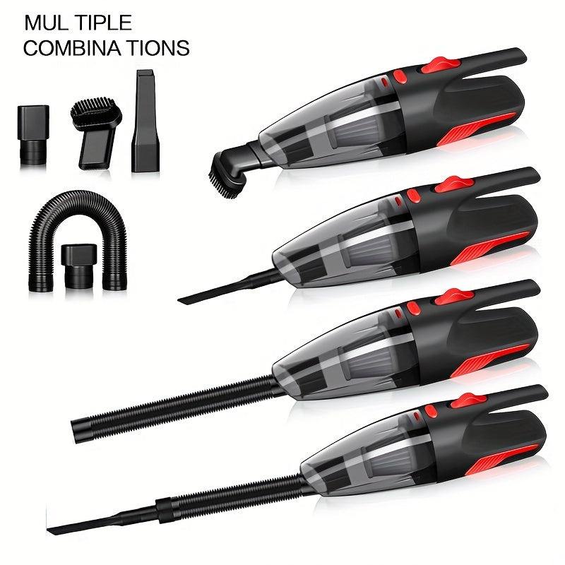 1pc Portable Car Vacuum Cleaner Household Car Dual-use High-power Handheld Wireless Car Vacuum Cleaner USB Charging Wireless Mini Vacuum Cleaner For Home Vacuum Accessories Cleaning Supplies Small Appliance