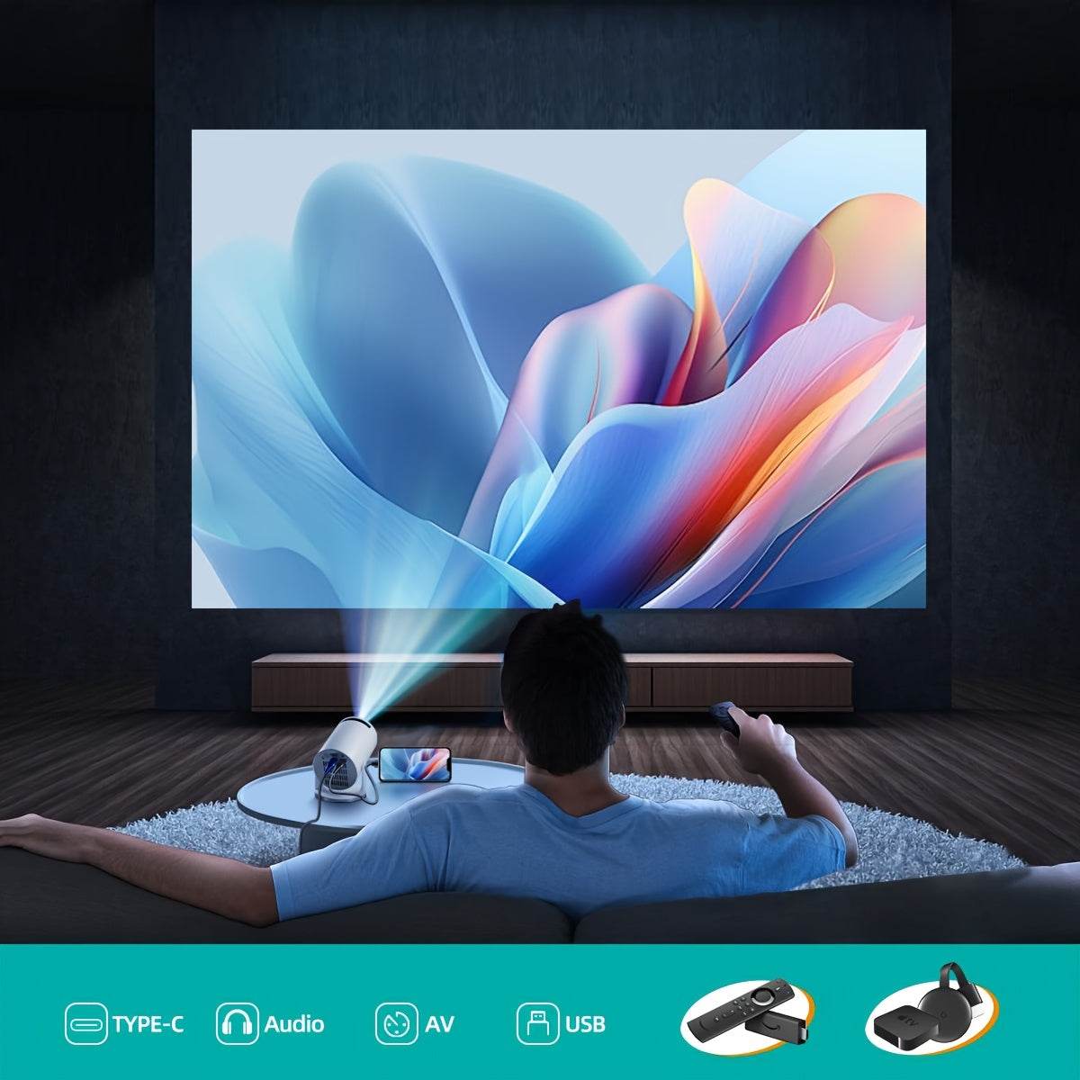 Portable Mini Projector 1080P Support - findify 2025