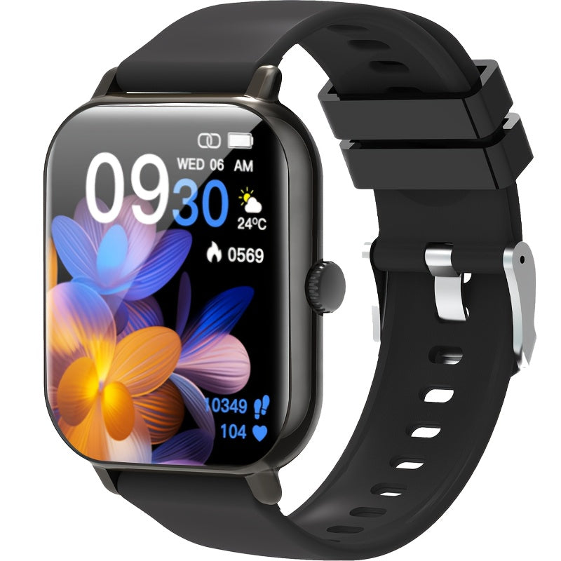 New Multi-functional Smartwatch, 1.83-inch Full Touch Screen, Built-in Microphone And Speaker HD Call, Music Playback, Multi-sport Mode Sports Watch, Step Counting Sleep Monitoring, Suitable for iPhone/Android Phones, Suitabl