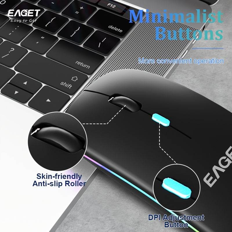 EAGET LED Wireless Mouse - findify 2025