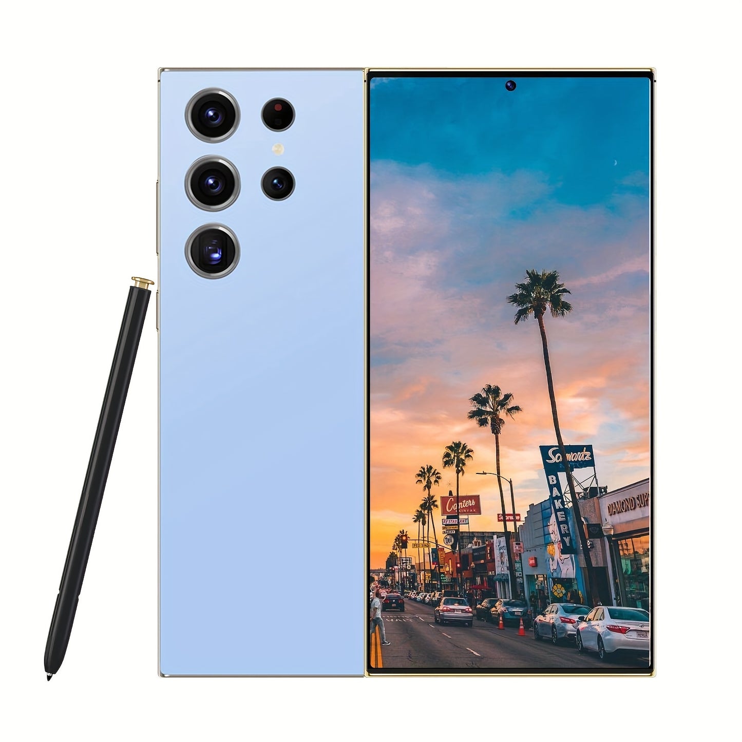 Unlocked Phones 5G Cell Phone Android 13 Mobile Phone With Build-in Pen, 8GB+256GB, 6.8" Display, 50MP+13MP Camera 6800 MAh DUAL SIultra