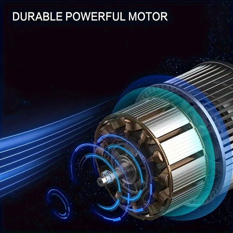 Convenient Handheld Vacuum Cleaner for Home And Car, High-Power Wireless Car Vacuum, USB Rechargeable Mini Home Vacuum Cleaner.