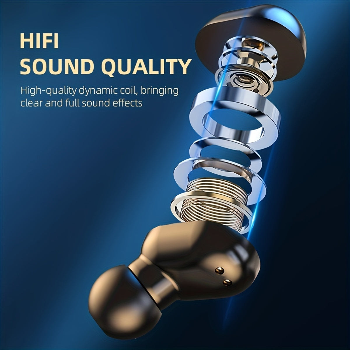 SENBENBAO MINI Wireless Earbuds: TWS True Wireless Connectivity, LED Digital Display, Hi-Fi Stereo Sound, In-Ear Design, Suitable for Gaming, Business, Outdoor, and Video Use, No Delay, Li-Polymer Battery, Compatible with Pho