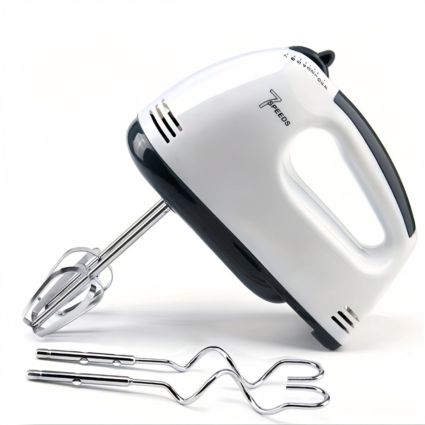 PANCERKA 1Set Electric Hand Mixer, 7-Speed Hand-Held Egg Beater Whisk Breaker, Electric Mixer, Kitchen Appliances Stirrer, Electric Food Mixers for Mixing in Bowls