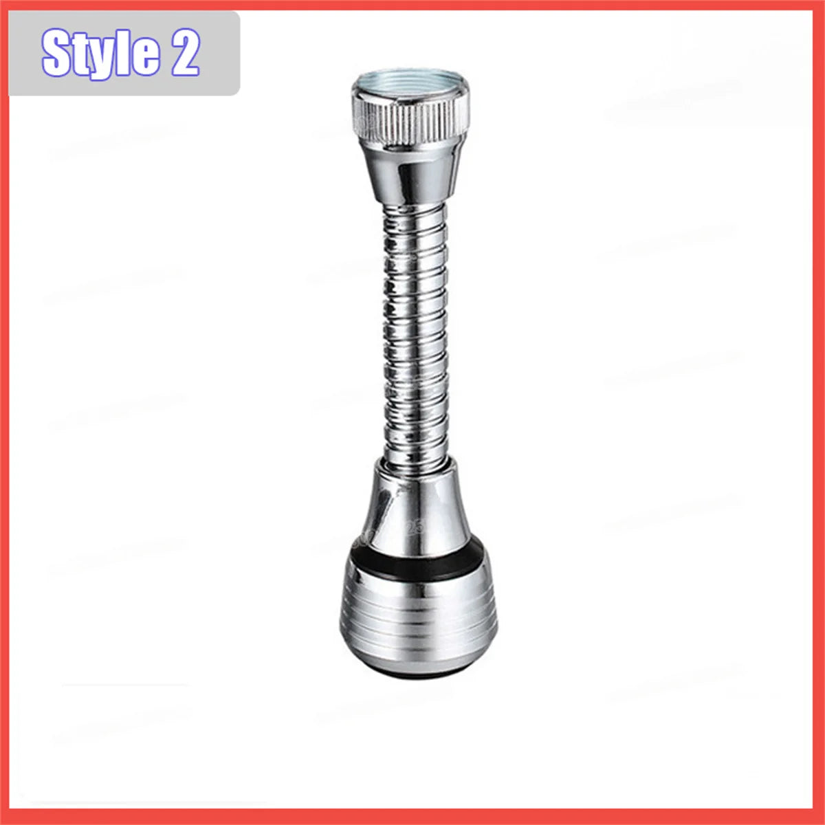 360° Rotatable Faucet Extender & Water Saving Nozzle – 2/3 Mode Adjustable Faucet Adapter for Kitchen & Bathroom Sink