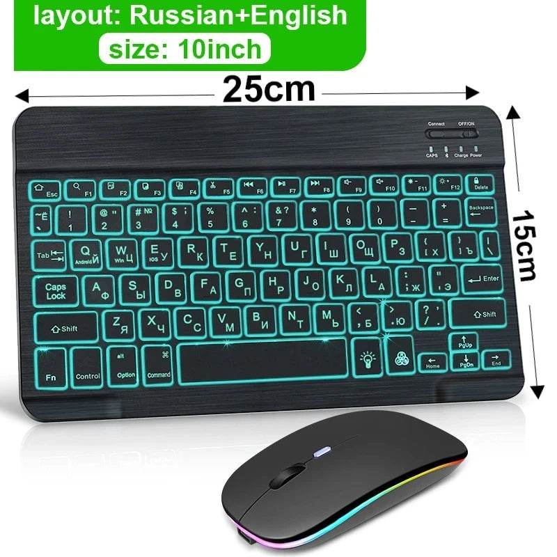 RGB Bluetooth Keyboard And Mouse Set - findify 2025