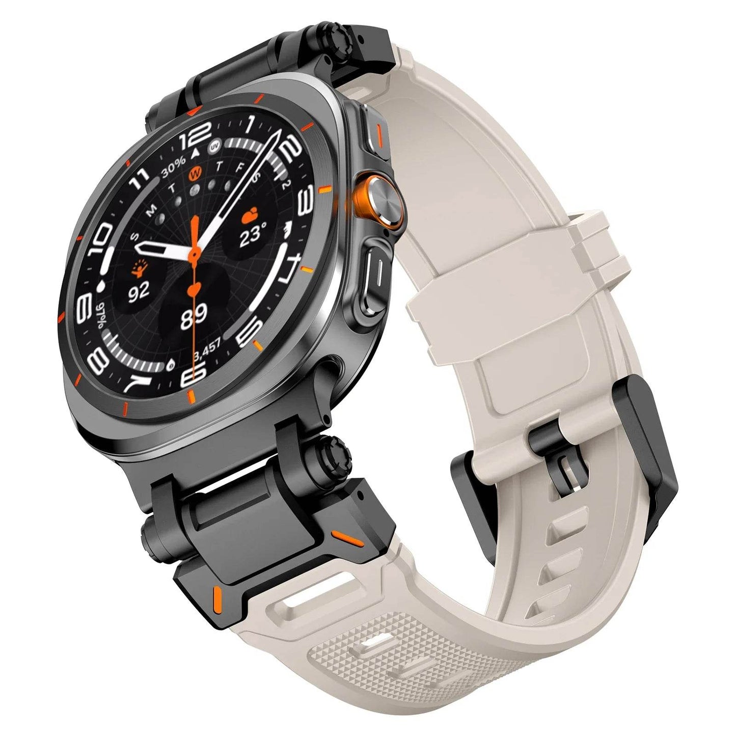 Rubber Strap for Samsung Galaxy Watch 7 Ultra 47mm Sports Silicone Band Bracelet for Galaxy Watch Ultra 47mm Watchband Wristband - findify 2025