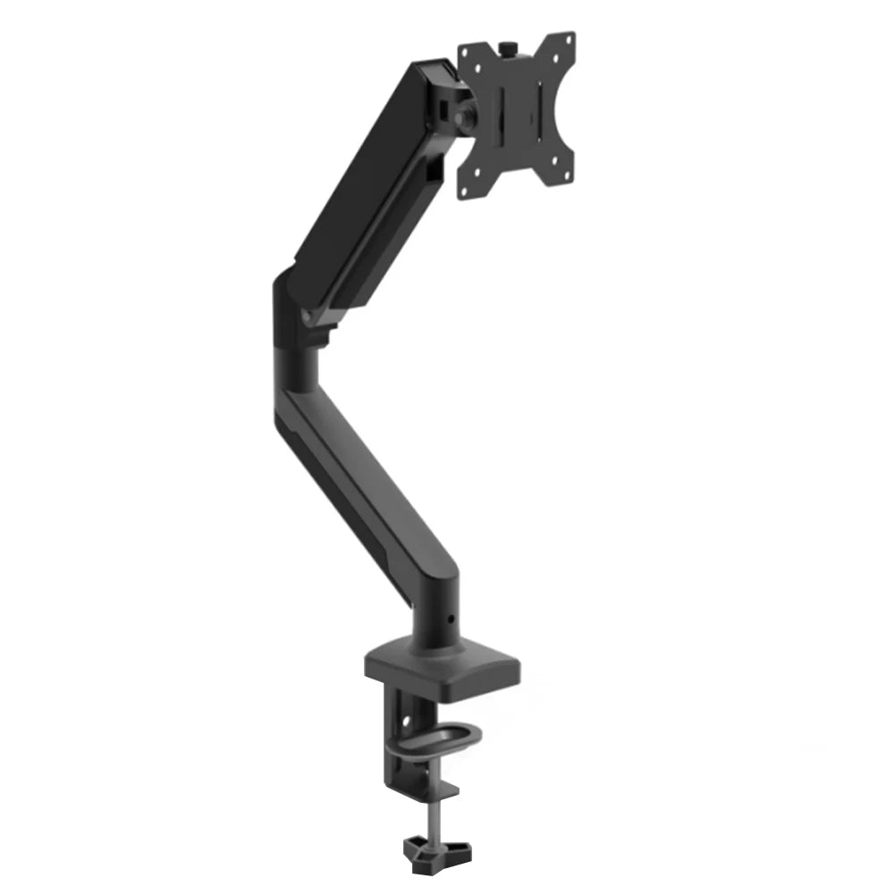 Single Monitor Stand Swivel Monitor Bracket Free Adjustable Expandable Display Bracket Holds 4.9 To 19.8lbs for Home Office