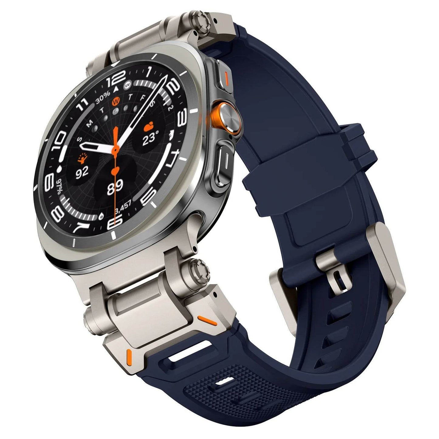 Rubber Strap for Samsung Galaxy Watch 7 Ultra 47mm Sports Silicone Band Bracelet for Galaxy Watch Ultra 47mm Watchband Wristband - findify 2025