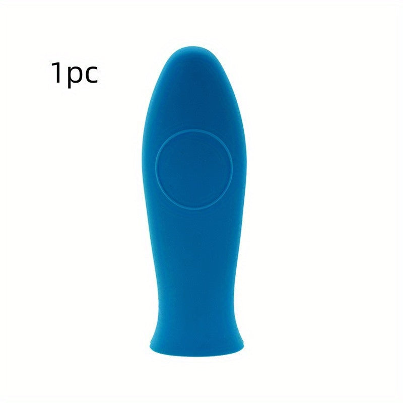 1pc Heat Resistant Silicone Handle Holder - For Cast Iron Skillets & Metal Cookware - Kitchen Supplies - Protect Your Hands From Burns - Perfect Gift for Home Cooks & Bakers
