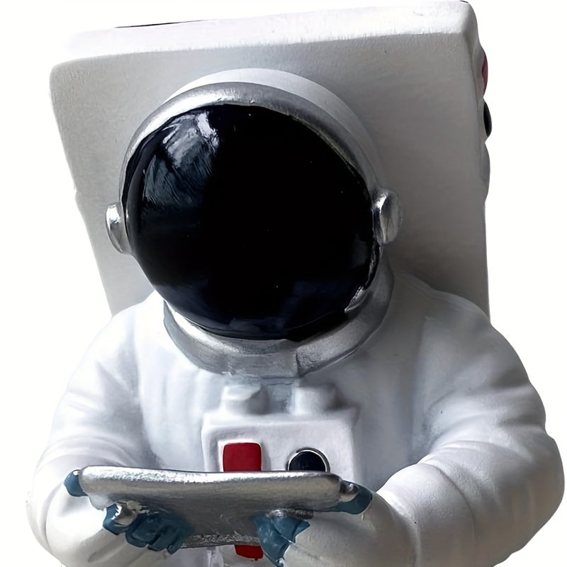 Creative Astronaut Desk Phone Holder - Universal Cell Phone and Tablet Stand, Perfect For iPhone, For iPad, and For SamSung Phones