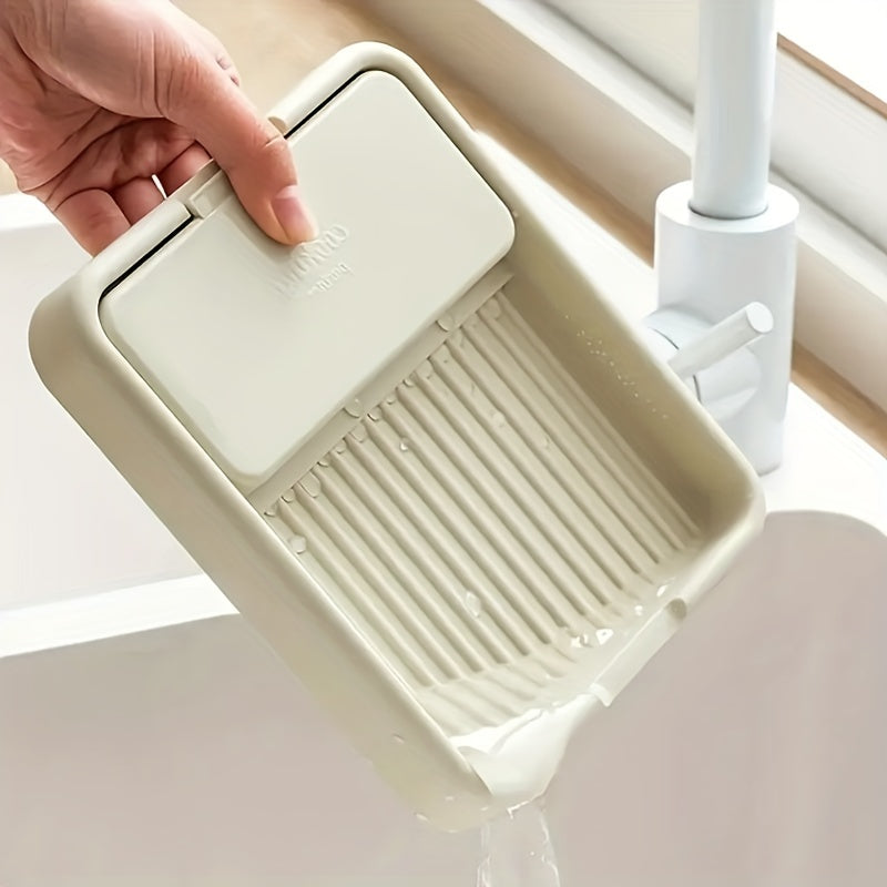 Kitchen Pot Lid Rack, Foldable Rack For Kitchenware, Spoon & Spatula Holder