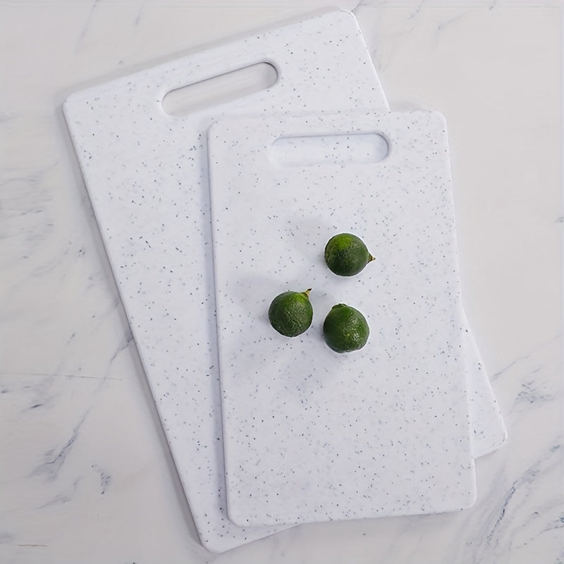 1/2/3pcs Home Cutting Board, Marble Pattern Chopping Board, Kitchen Tool, Kitchen Accessory, Perfect for Household Use, Christmas Gift for Parents, Halloween Gift, Housewarming Present