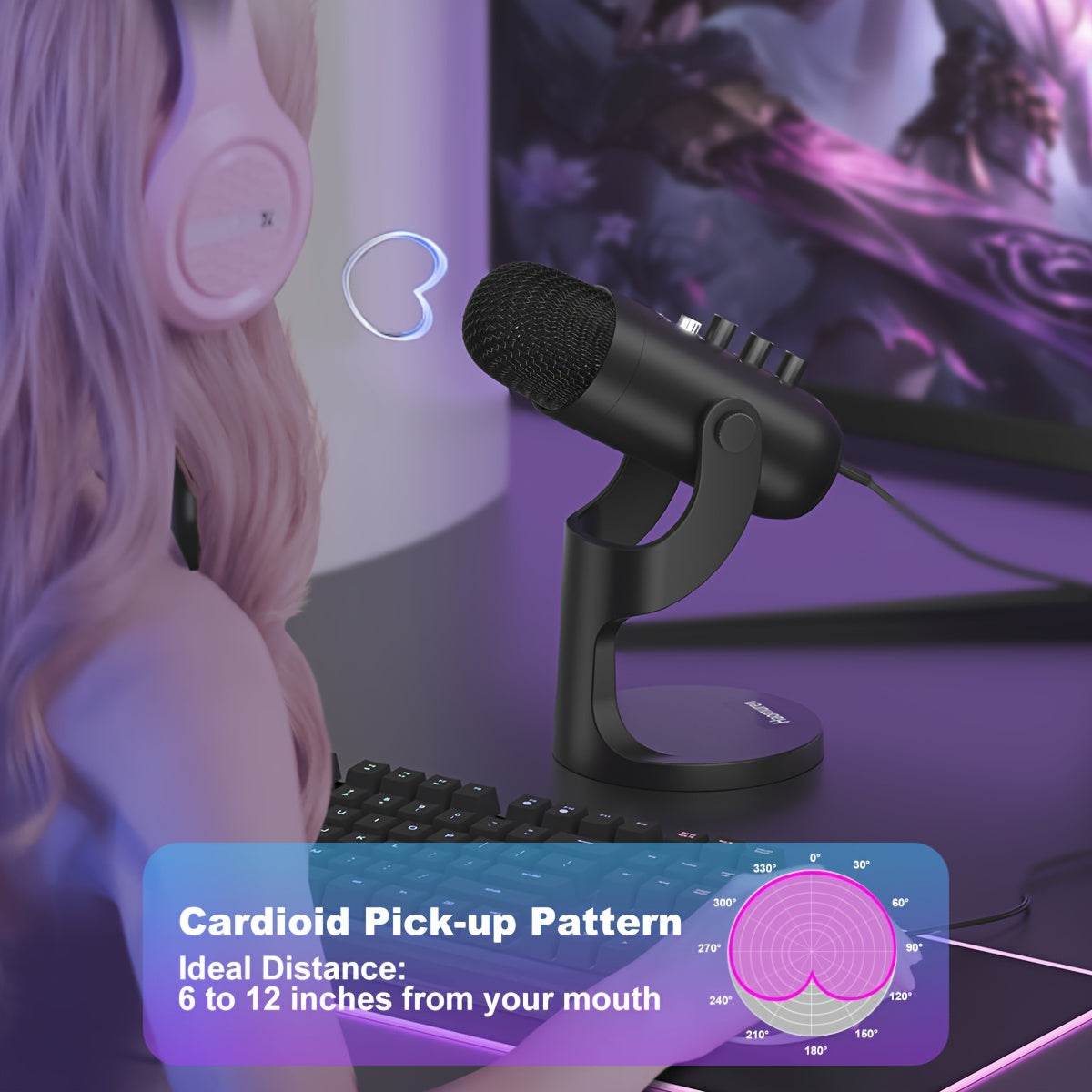 USB Microphone Condenser Computer PC Mic - findify 2025