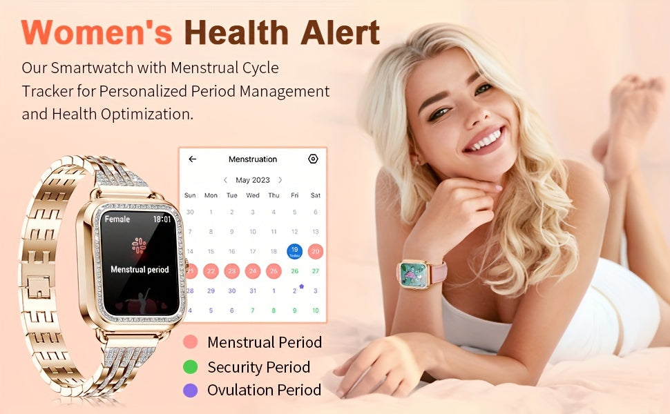 Women's Luxury Smart Watch Wireless Answer/Dial, 1.57" HD SmartWatch For Android And IOS Phones, Multi Sport Modes, Fitness Watch, AI Voice Assistant, Notifications, Remote Camera, DIY Watch Dial, Music Player, Weather Report