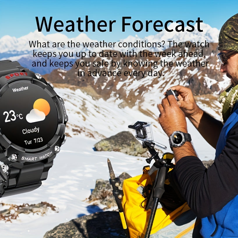 XAXRE Smart Watch With Built-In Earphones, In Ear Comfort In Ear Earphones, Long-Lasting And Painless, 1.52-Inch Screen Smart Watch, 400mAh Large Capacity Battery, Smart Watch Supporting Multiple Languages, Receiving Messages