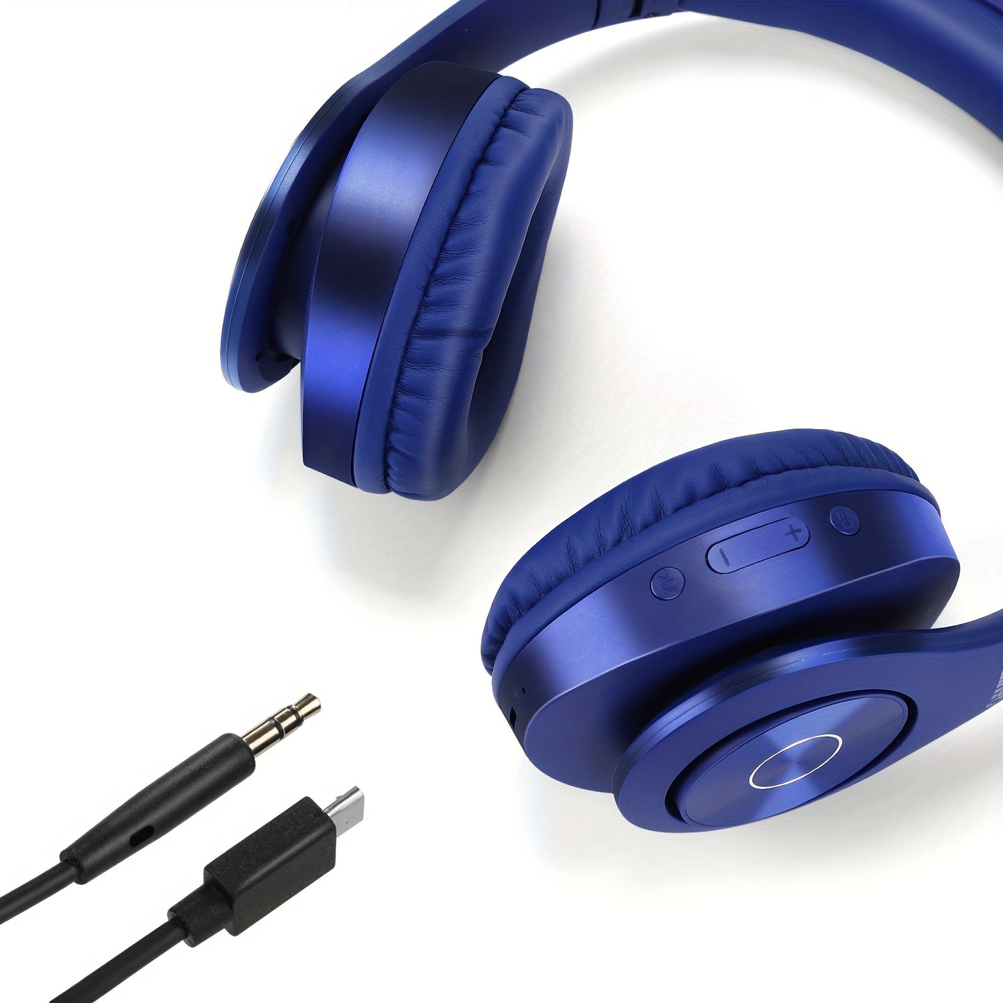 40H Wireless BT Headphones - TUINYO Over Ear Stereo Headset with Deep Bass, Soft Memory-Protein Earmuffs, Built-in Mic for PC/Cell Phones/TV Wired Mode