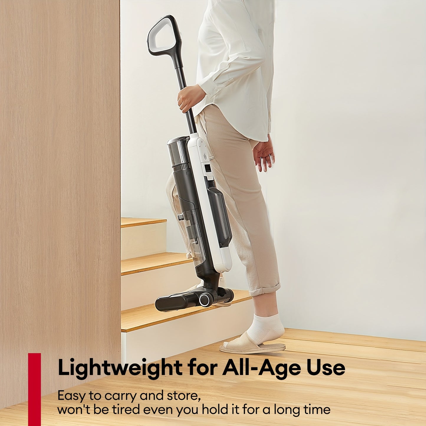 2024 Cordless Vacuum Mop Combo, Wet Dry Vacuum Cleaner with Self-Cleaning, Long Runtime, LCD Display, Perfect for Hard Floors and Sticky Messes, AC1 Elite