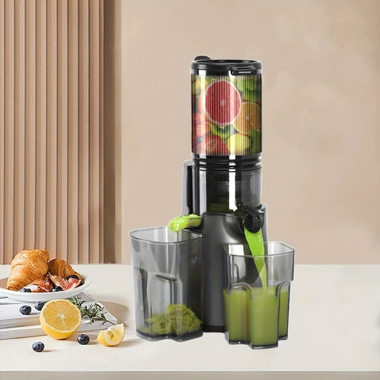 Cold Press Juicer, Masticating Juicer, 5.4" Wide Feed Chute, Slow Juicer, Machines Fit Whole Vegetables And Fruits, J High Juice Yield, Easy To Clean, Kitchen Appliances, Kitchen Juicers, Green Food Juicers, Gifts For Friends