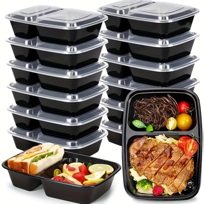 45Pcs/30Pcs disposable lunch box, takeout box, fast food lunch box, cake Dim sum box, fresh-keeping box, stackable with cover, microwave oven/dishwasher/refrigerator safe (28 ounces)