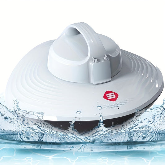 Grennix Cordless Pool Vacuum For Above Ground Pool & Inground Swimming Pool - Automatic Water Cleaner With Top Handle, Auto-Docking Robotic Underwater Cleaner With Filter, Dust Removal Robot, Pool Cleaning Tools, Vacuum Clean