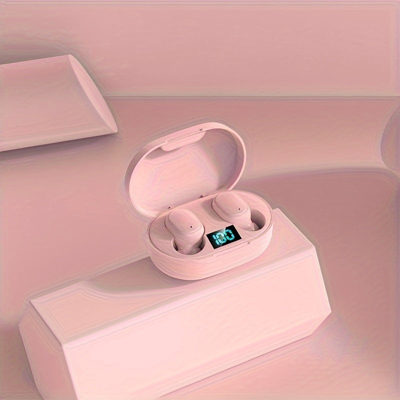 SENBENBAO MINI Wireless Earbuds: TWS True Wireless Connectivity, LED Digital Display, Hi-Fi Stereo Sound, In-Ear Design, Suitable for Gaming, Business, Outdoor, and Video Use, No Delay, Li-Polymer Battery, Compatible with Pho