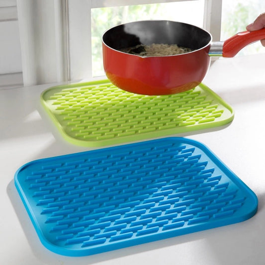 1/3pcs, Pot Mat, Placemat, Silicone Placemat, Cup Mat, Creative Coffee Mat, Heat Resistant Mat For Countertops Tables, Plate Mat, Heat Insulation Pot Mat, Coaster, Table Mat For Decoration, Hot Pads For Kitchen, Kitchen Decor