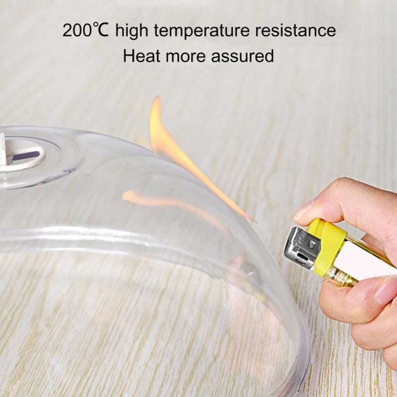 1pc Food Cover, Microwave Oven Heating Cover, Screen Protector For Food For Hot Dishes, Oil Proof Splash Proof Cover, Fresh-keeping Cover, Kitchen Supplies