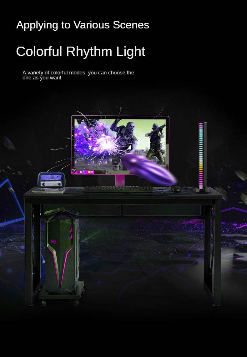 RGB Music-Activated USB Light - findify 2025